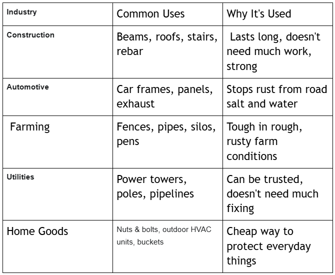 What's Galvanized Steel? Your 2025 Guide
